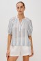  Dame Shoshanna Topp Antibes Stripe | Rails Topper