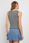 Dame Racer Tanktop Svart Bjørkestripe | Rails Topper