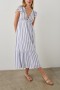  Kvinner Tina Dress Villa Stripe | Rails Kjoler og Jumpsuits