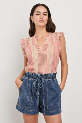  Dame Arlene Topp Salerno Stripe | Rails Topper