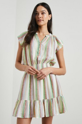  Damekjole Augustine Palais Stripe | Rails Kjoler og Jumpsuits