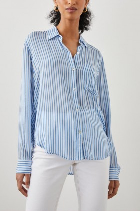  Dame Josephine-skjorte med mar striper | Rails-topper