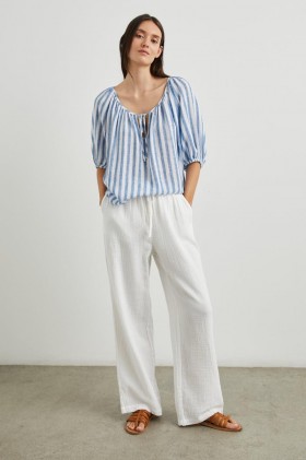  Dame Kirstie Topp Casablanca Stripe | Rails Topper