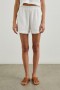  Damskie spodenki Leighton Short White | Spodnie i szorty Rails