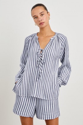  Damski top Brielle Admiral Stripe | Rails Tops