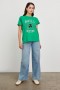  Tricou damă boyfriend Rails Boston Green | Topuri Rails