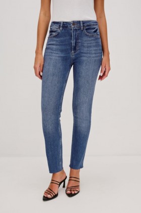  Pantaloni skinny Larchmont pentru femei, albastru baltic | Rails Denim
