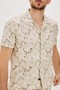  남성 타일러 셔츠 카키 화이트 선플라워 | 레일스 셔츠
