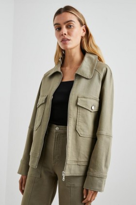  Ženska Cheyenne jakna isprano maslinasta | Rails jakne i kaputi