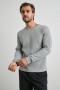Herr Wade Thermal Heather Grey | Rails T-shirts och pikétröjor