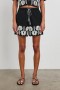  Dam Armanda Shorts Svarta Elfenben Palmer | Rails Byxor & Shorts