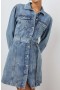  Klänning i indigo-färgad denim från Rails, Griffith för kvinnor