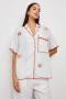  Dam Island Shirt Vit | Rails Toppar