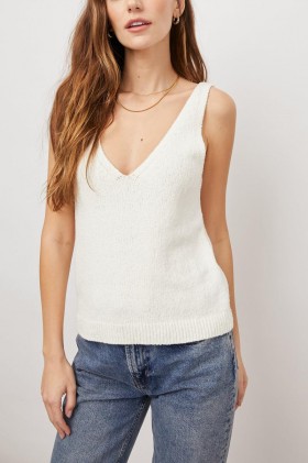  Dam Maise Linne Vitt | Rails Toppar