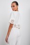  Kadın Pari Top Beyaz Gözlü | Raylı Üstler