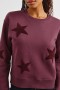  Kadın Sonia Sweatshirt Bordo | Raylı Kazaklar