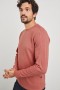  Camiseta térmica Rheese para hombre en color ladrillo rojo | Camisetas y polos Rails