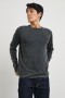  Camisetas y polos Rails Rheese Thermal Washed Black para hombre