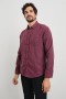  Camisa Runson para hombre color grosella | Camisas Rails