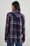  Camisa Hunter para mujer Patriot Navy Red | Rails Tops