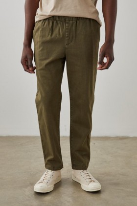  Pantalón Julian para hombre Moss | Pantalones Rails