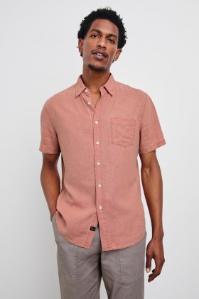  Camisa Paros para hombre Desert Rose | Rails Shirts