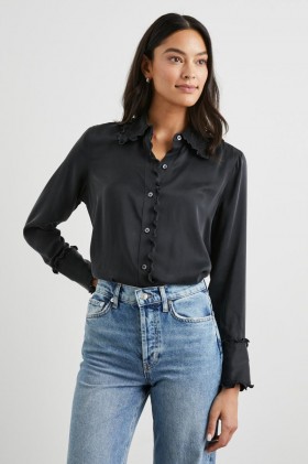  Camisa Fia negra para mujer | Rails Tops