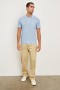  Heren Hardy Poloshirt Lichtblauw Melange | Rails T-shirts & Polo's