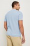  Heren Hardy Poloshirt Lichtblauw Melange | Rails T-shirts & Polo's