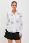  Dames Charli Shirt Blauwe Schelpen | Rails Tops