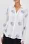  Dames Charli Shirt Blauwe Schelpen | Rails Tops