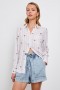  Dames Charli Shirt Roze Palm Streep | Rails Tops
