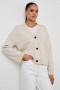  Dames Lindi Cardigan Havermout | Rails Truien