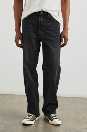  Heren Cutler 90's Loose Distressed Black | Rails Broek