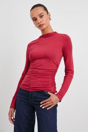  Dames Joelle Top Faded Scarlet | Rails Tops