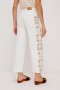  Naisten Getty Crop Wide Leg Vintage Ecru -virkkaus | Rails Denim
