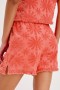  Naisten River Short Red Sunburst Jacquard | Rails-housut ja -shortsit