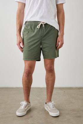  Miesten Cruz Short Spring Olive | Rails-shortsit ja uimahousut