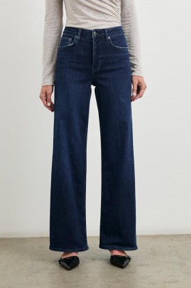  Naisten Getty Wide Leg -farkut keskiyön jälkeen | Rails Denim