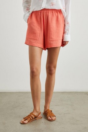  Naisten Leighton Short Papaya | Rails-housut ja -shortsit