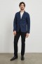  Blazer Pierre pour homme, bleu chiné | Vestes et manteaux Rails