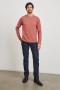  T-shirts et polos thermiques Rheese pour hommes, couleur brique rouge | Rails
