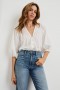 Haut Cassat blanc pour femme | Hauts Rails