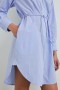  Robe Harmony pour femme, rayures Oxford blanches | Robes et combinaisons Rails