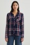  Chemise de chasse pour femme Patriot Navy Red | Rails Tops
