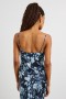  Haut Paola pour femme, fleurs indigo | Hauts Rails