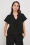  Chemise Sayer noire pour femme | Hauts Rails