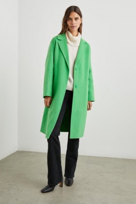 Manteau Lore pour femme Vert Pomme | Vestes et manteaux Rails