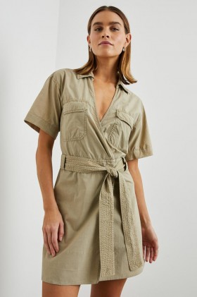  Robe Natalie Olive pour femme | Robes et combinaisons Rails