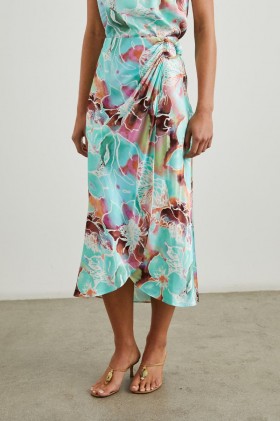  Jupe Sampha pour femme, motif floral Kauai | Rails Skirts